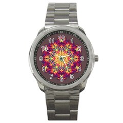 Joyful Living Sport Metal Watch by aumaraspiritart