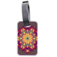 Joyful Living Luggage Tags (two Sides) by aumaraspiritart