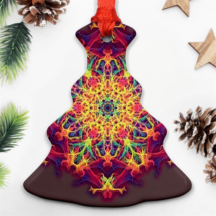 Joyful Living Christmas Tree Ornament (Two Sides)