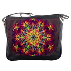 Joyful Living Messenger Bags by aumaraspiritart