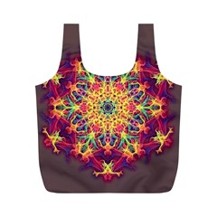 Joyful Living Full Print Recycle Bags (m)  by aumaraspiritart