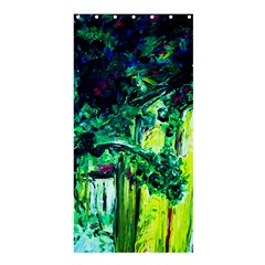 Old Tree And House With An Arch 3 Shower Curtain 36  X 72  (stall) 