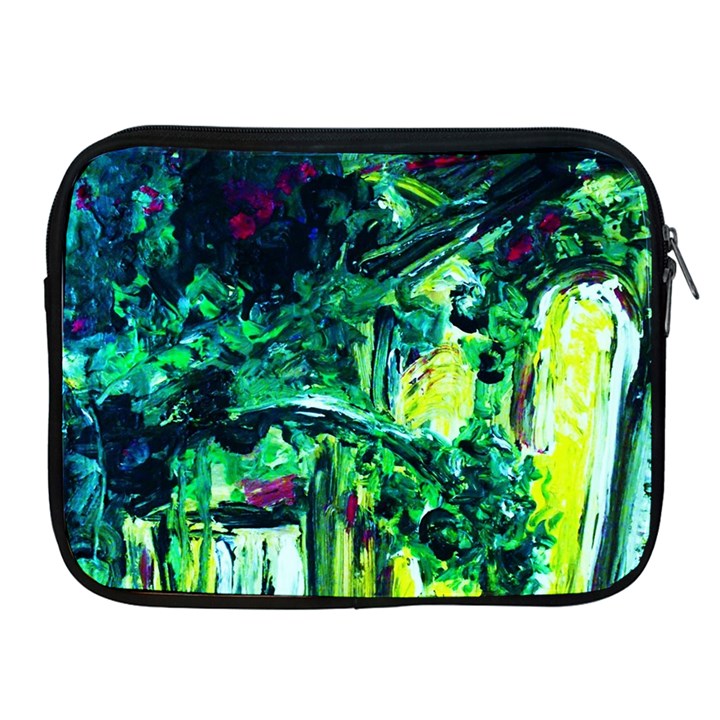 Old Tree And House With An Arch 3 Apple iPad 2/3/4 Zipper Cases