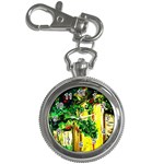 Old Tree And House With An Arch 2 Key Chain Watches Front