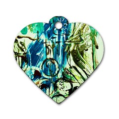 Clocls And Watches 3 Dog Tag Heart (one Side) by bestdesignintheworld