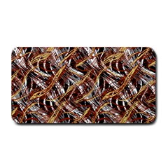 Colorful Wavy Abstract Pattern Medium Bar Mats by dflcprints