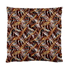 Colorful Wavy Abstract Pattern Standard Cushion Case (two Sides) by dflcprints