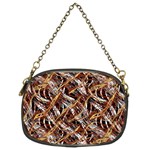 Colorful Wavy Abstract Pattern Chain Purses (Two Sides)  Front