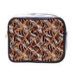 Colorful Wavy Abstract Pattern Mini Toiletries Bags Front