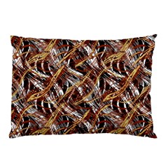 Colorful Wavy Abstract Pattern Pillow Case (two Sides) by dflcprints