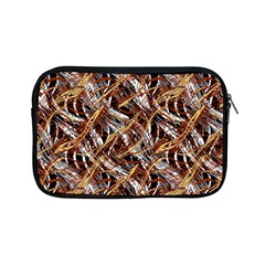 Colorful Wavy Abstract Pattern Apple Ipad Mini Zipper Cases by dflcprints