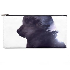 Grey Wolf  Pencil Cases by StarvingArtisan