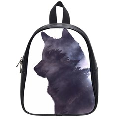 Grey Wolf  School Bag (small)