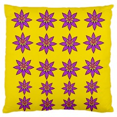 Fantasy Flower In The Happy Jungle Of Beauty Standard Flano Cushion Case (two Sides) by pepitasart