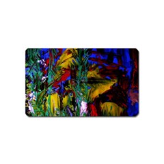 Night At The Foot Of Fudziama 1 Magnet (name Card) by bestdesignintheworld