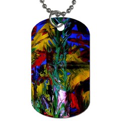 Night At The Foot Of Fudziama 1 Dog Tag (one Side) by bestdesignintheworld