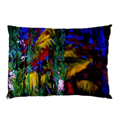 Night At The Foot Of Fudziama 1 Pillow Case by bestdesignintheworld