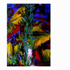 Night At The Foot Of Fudziama 1 Small Garden Flag (two Sides) by bestdesignintheworld