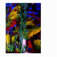 Night At The Foot Of Fudziama 1 Large Garden Flag (two Sides) by bestdesignintheworld