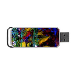 Night At The Foot Of Fudziama 1 Portable Usb Flash (two Sides) by bestdesignintheworld