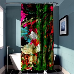 Sunset In A Mountains 1 Shower Curtain 36  X 72  (stall)  by bestdesignintheworld