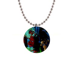 Night At The Foot Of Fudziama 2 Button Necklaces by bestdesignintheworld