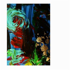 Night At The Foot Of Fudziama 2 Large Garden Flag (two Sides) by bestdesignintheworld