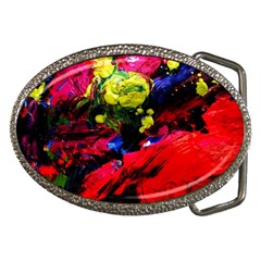 Night, Pond And Moonlight 1 Belt Buckles