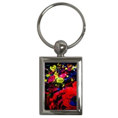 Night, Pond And Moonlight 1 Key Chains (rectangle)  by bestdesignintheworld