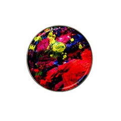 Night, Pond And Moonlight 1 Hat Clip Ball Marker by bestdesignintheworld