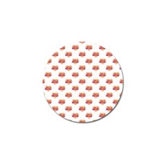 Girl Power Logo Pattern Golf Ball Marker by dflcprints