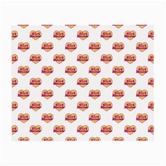 Girl Power Logo Pattern Small Glasses Cloth by dflcprints