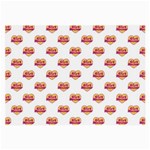 Girl Power Logo Pattern Large Glasses Cloth Front