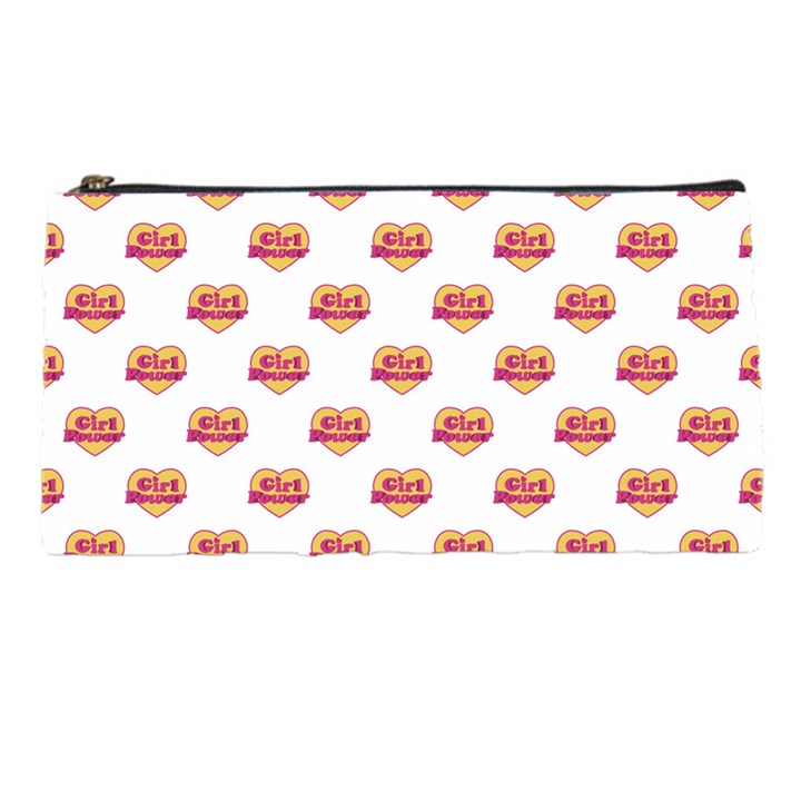 Girl Power Logo Pattern Pencil Cases