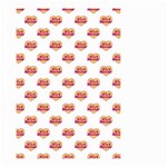 Girl Power Logo Pattern Small Garden Flag (Two Sides) Back