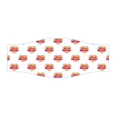 Girl Power Logo Pattern Stretchable Headband by dflcprints