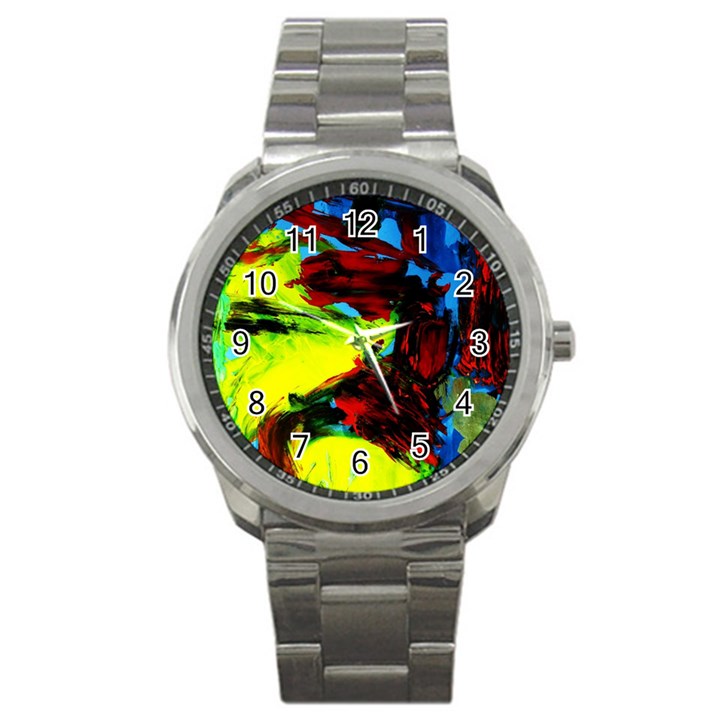 3 Sport Metal Watch