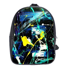 My Brain Reflection 1/2 School Bag (large) by bestdesignintheworld