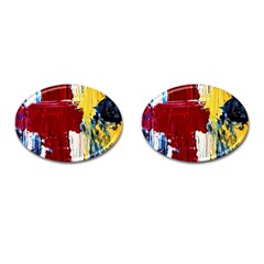 Point Of View #2 Cufflinks (oval) by bestdesignintheworld