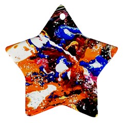 Smashed Butterfly Ornament (star) by bestdesignintheworld