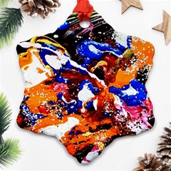 Smashed Butterfly Ornament (snowflake) by bestdesignintheworld