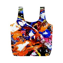 Smashed Butterfly Full Print Recycle Bags (m)  by bestdesignintheworld