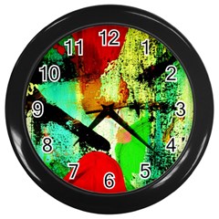 Humidity 4 Wall Clocks (black) by bestdesignintheworld