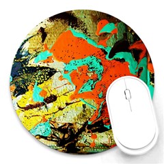 Fragrance Of Kenia 9 Round Mousepads by bestdesignintheworld