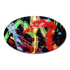 Enigma 3 Oval Magnet by bestdesignintheworld