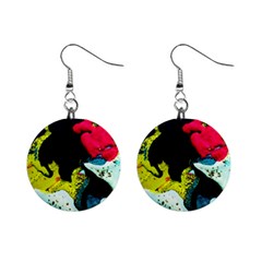 Buffalo Vision Mini Button Earrings by bestdesignintheworld