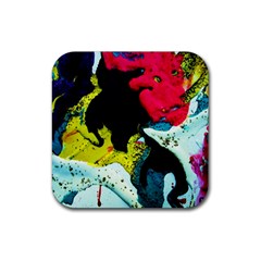 Buffalo Vision Rubber Coaster (square)  by bestdesignintheworld