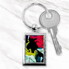 Buffalo Vision Key Chains (rectangle)  by bestdesignintheworld