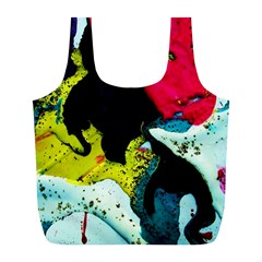 Buffalo Vision Full Print Recycle Bags (l)  by bestdesignintheworld