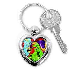 Untitled Island 1 Key Chains (heart)  by bestdesignintheworld